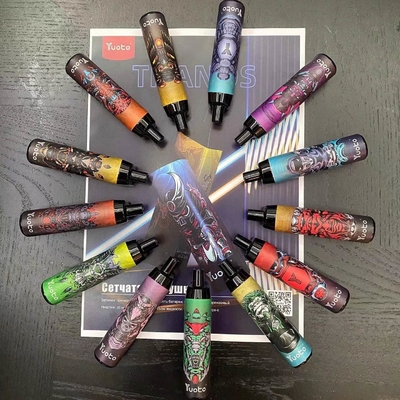 Στυλό μίας χρήσης Yuoto Thanos 5000 Puffs Mesh Coil 14ml E-Liquid Μπαταρία 650mAh