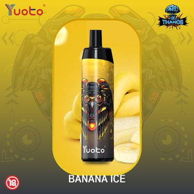 5% νικοτίνη Yuoto Θάνος 5000 σπείρα πλέγματος Hookah 14ML 650mAh μανδρών ριπών με τον τύπο Γ
