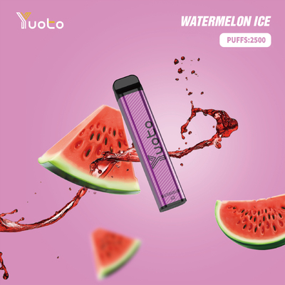 100% YUOTO 1200mAh Xxl 2500 ριπή μίας χρήσης Vape 23 χυμός 7.0Ml της Nic 5% Ε γεύσεων