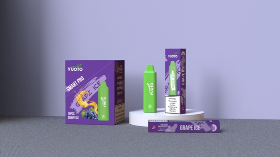 Το Yuoto έξυπνο υπέρ 5ml μίας χρήσης Vape με 800mah ενσωμάτωσε την μπαταρία