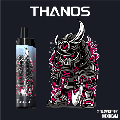 Μίας χρήσης Vape Yuoto επανακαταλογηστέα 650mAh 14ml πλέγματος μανδρών Vape ε-τσιγάρων του Θάνου 5000puff νικοτίνη 5% το /2 % σπειρών