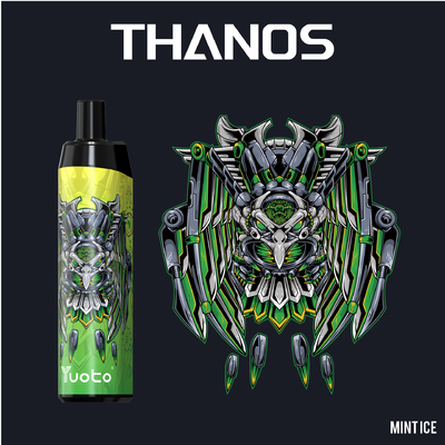 Μίας χρήσης Vape Yuoto επανακαταλογηστέα 650mAh 14ml πλέγματος μανδρών Vape ε-τσιγάρων του Θάνου 5000puff νικοτίνη 5% το /2 % σπειρών