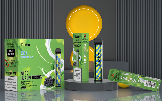 Αρχική ριπή Yuoto XXL 2500 γεύσεων, μίας χρήσης εργοστάσιο νικοτίνης τσιγάρων 2% Ε wholsale