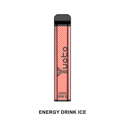 Yuoto XXL 2500 Puffs το πιο δημοφιλές ατμό μιας χρήσης Energy Drink Ice 7ml 1200mAh 5%
