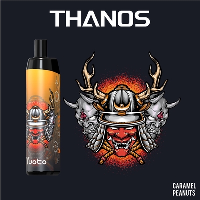 Μίας χρήσης Vape Yuoto επανακαταλογηστέα 650mAh 14ml πλέγματος μανδρών Vape ε-τσιγάρων του Θάνου 5000puff νικοτίνη 5% το /2 % σπειρών