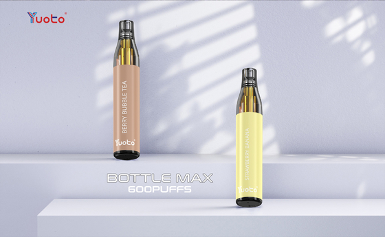 100% αρχικές ανώτατες 600 ριπές μίας χρήσης Vape μπουκαλιών Yuoto 2ml 400mah στην Ευρώπη με TPD