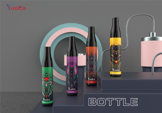 TPD 14 μπουκάλι 600 μίας χρήσης συσκευή 2ml Ε υγρό 4000mAh Yuoto γεύσεων Vape ριπών με τη σπείρα πλέγματος