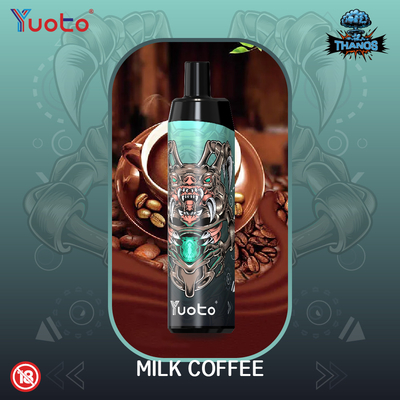 Yuoto Θάνος 5000 ριπές μίας χρήσης Vape, μίας χρήσης ηλεκτρονικό τσιγάρο 14ml