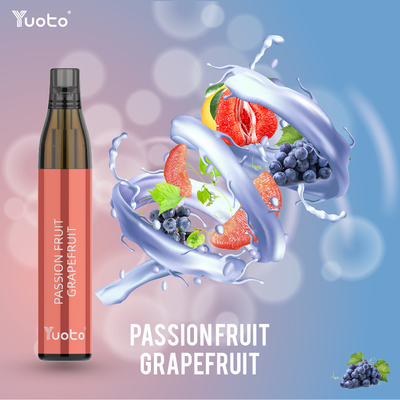 Compact Glass Design Vape Yuoto Bottle Max 600 Puffs 2% Nicotine in UK