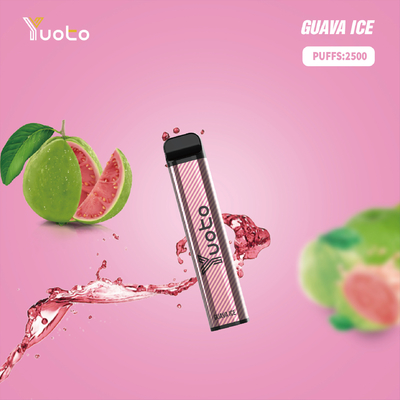 Vape Pod Yuoto XXL 2500 Puffs 35 Flavors and 1200 mAh Μπαταρία Χωρητικότητα Χαμηλή νικοτίνη Υψηλή γεύση