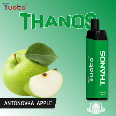 100% original Yuoto Thanos 5000 puff 5% Nic 14 ml e υγρό τιμή χονδρικής