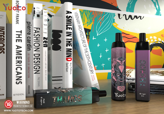 Μίας χρήσης Vape Yuoto Thanos 5000 Puffs Mesh Coil 14ml E-Liquid 650mAh Μπαταρία 19 Fruits Flavors