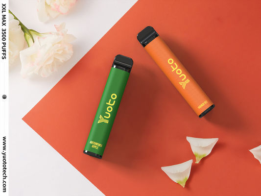 νέα Yuoto XXL MAX 3500 Puffs Μίας χρήσης Vape μέντα πηνίο puff μέντα γεύσεις πάγου