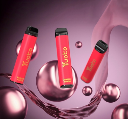 Yuoto xxl Max 3500 Puffs φράουλα καρπούζι πρωτότυπο εργοστασιακό e cig 5% nitotion 9 ml υγρό