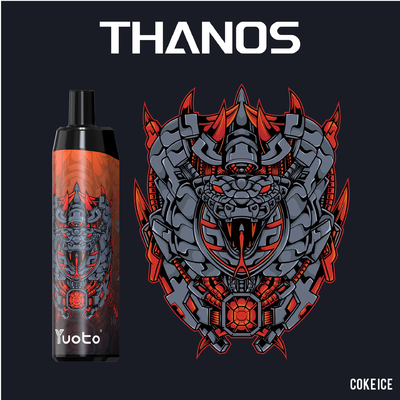 5000 Puffs Χονδρικό ατμό μίας χρήσης με 14ml E-Liquid 650mAh Battery Mesh Coil Support Customize