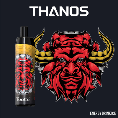 Ο λοβός Yuoto Θάνος 5000 Vape ξεφυσά την υγρή 650mAh flavo φρούτων σπείρα πλέγματος νικοτίνης 14ML Ε επανακαταλογηστέα με τον τύπο Γ