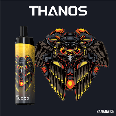 Ο λοβός Yuoto Θάνος 5000 Vape ξεφυσά την υγρή 650mAh flavo φρούτων σπείρα πλέγματος νικοτίνης 14ML Ε επανακαταλογηστέα με τον τύπο Γ