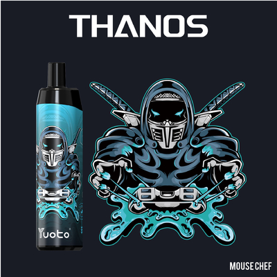 Ο λοβός Yuoto Θάνος 5000 Vape ξεφυσά την υγρή 650mAh flavo φρούτων σπείρα πλέγματος νικοτίνης 14ML Ε επανακαταλογηστέα με τον τύπο Γ