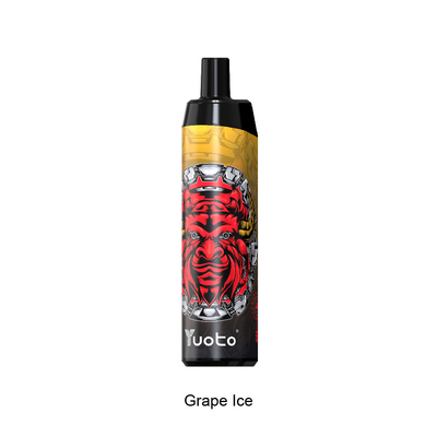 2022 New Arrival Ηλεκτρονικό τσιγάρο μιας χρήσης Vape 14ml E-Liquid 650mAh Μπαταρία Grape Ice για διανομείς Puff