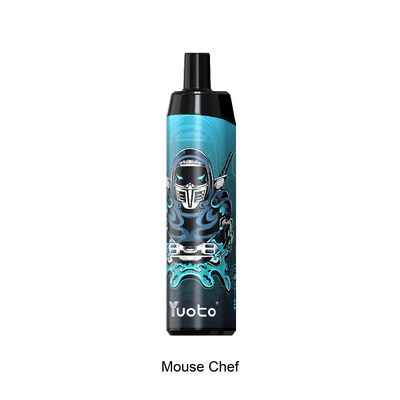 5000 Puff Μίας χρήσης Vape Shisha 14ml Ejuice 650mAh Επαναφορτιζόμενη Μπαταρία Ποντίκι Chef για την αγορά της Μέσης Ανατολής