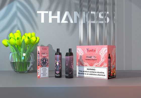 Strawberry Watermelon Ice 5000 Puffs Vape Pod μιας χρήσης Yuoto Thanos Mesh Coil 14ml Ejuice 650mAh Μπαταρία από την Κίνα