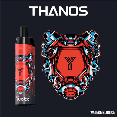 Strawberry Watermelon Ice 5000 Puffs Vape Pod μιας χρήσης Yuoto Thanos Mesh Coil 14ml Ejuice 650mAh Μπαταρία από την Κίνα