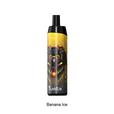 Μίας χρήσης Vape Pod 5000 Puffs Banana Flavor Yuoto Thanos Mesh Coil 14ml Ejuice 650mAh Battery Bulking China Factory