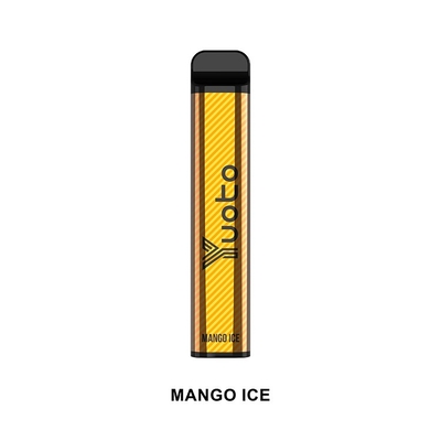 Yuoto Electronic Cigarette Vape Pen 2500 Puffs XXL Mango Ice 1200mAh 5% Νικοτίνη