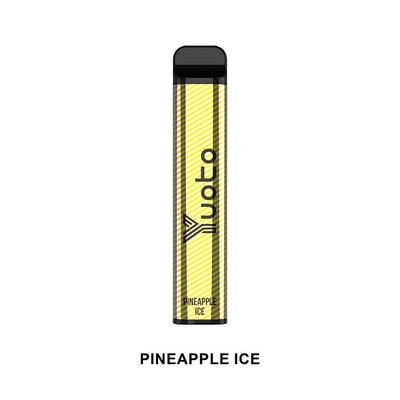 Yuoto Disposable Vape Pen Device 2500 Puffs best ecig μιας χρήσης 2022 pineapple Ice 7ml