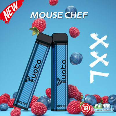 Yuoto XXL 2500 Puffs Ατμόλουτρο μιας χρήσης ναργιλέ με 7ml E-Liquid μπαταρία 1200mAh απευθείας από το εργοστάσιο της Κίνας