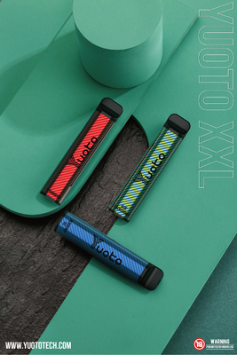 Yuoto XXL 2500 Puffs Ατμόλουτρο μιας χρήσης ναργιλέ με 7ml E-Liquid μπαταρία 1200mAh απευθείας από το εργοστάσιο της Κίνας