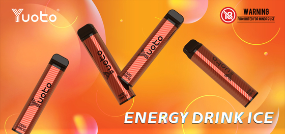 Γρήγορη αποστολή Yuoto XXL 2500puffs Cigarette 2500 Puff Συσκευή ατμίσματος 7,0ml Eliquid μπαταρία 1200mAh