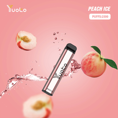 Yuoto XXL 2500 Puffs μίας χρήσης στυλό Vape Lychee ice with 7ml E-Liquid Γρήγορη αποστολή Ντουμπάι
