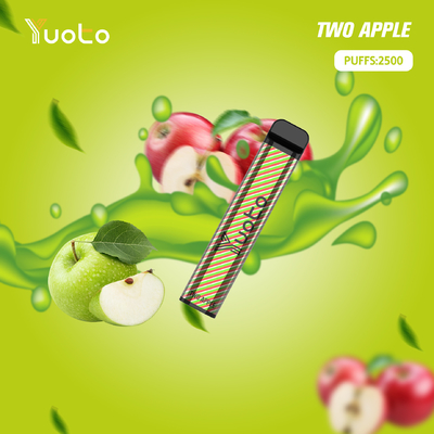 Yuoto xxl 2500 Puffs Μίας χρήσης Vape Pod Mango ice Flavor 7ml Ejuice 1200mAh Μπαταρία από το China Factory