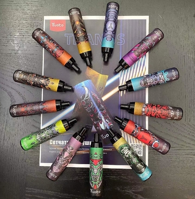 Σπείρα πλέγματος με τη μάνδρα τύπων Γ Yuoto Θάνος Vape, 5000 ριπές Hookah 14ML 650mAh