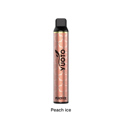 Yuoto Best Disposable Vape 2022 Peach Ice Luscious χονδρικής Ευρώπης 3000 Puffs 50mg Νικοτίνης