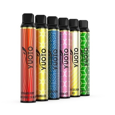 Yuoto Best Disposable Vape 2022 Peach Ice Luscious χονδρικής Ευρώπης 3000 Puffs 50mg Νικοτίνης