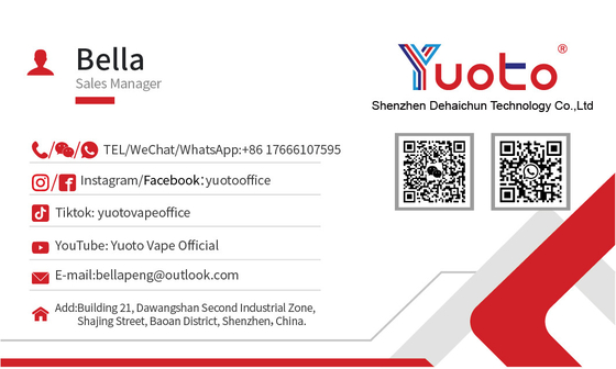 Hot Selling Yuoto Pina Colada Flavor 2500 Puff Bar 7ml Ecig Pod Vape μιας χρήσης