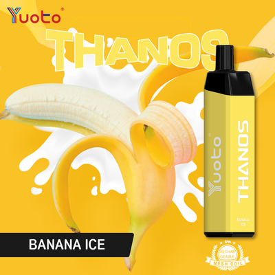 Banana Flavor Vape Pod 5000 Puffs Mesh Coil 14ml E Juice 650mAh