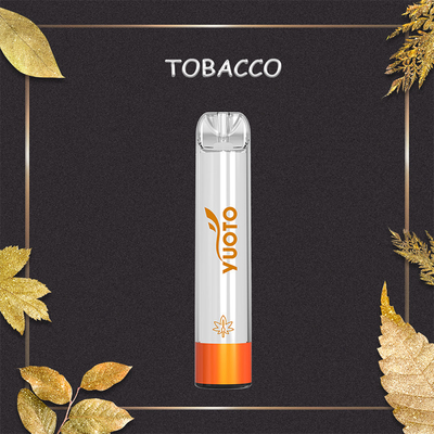 YUOTO shine pro 2000puffs μίας χρήσης vape led Πολύχρωμη λάμψη 5,0ml χυμό και 850mAh