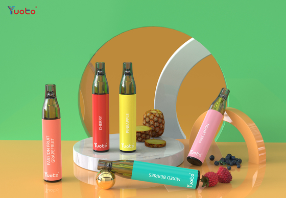 20mg νικοτίνη 600 μπουκάλι Max, μίας χρήσης Vape 2% πλέγματος νικοτίνη ριπών YUOTO σπειρών TPD