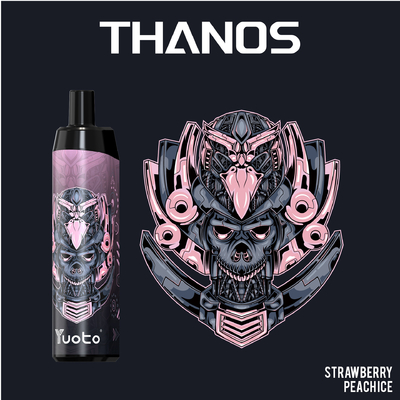 Σπείρα πλέγματος με τη μάνδρα τύπων Γ Yuoto Θάνος Vape, 5000 ριπές Hookah 14ML 650mAh