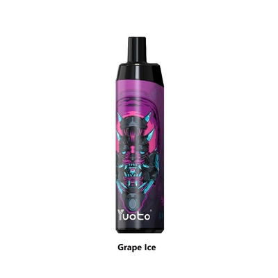 Ο δημοφιλέστερος πάγος μίας χρήσης Vape Θάνος 5000 σταφυλιών Yuoto ξεφυσά τη σπείρα πλέγματος 50mg επανακαταλογηστέα