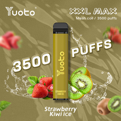 3500 το υγρό RoHs μίας χρήσης Vapes 1200mAh δέρμα ριπών 9ml Ε τελειώνει το cOem ODM Yuoto