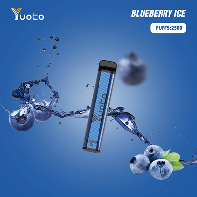 Μίας χρήσης Vape λοβός 2500 πάγος 7.0ml EJuice 5% Nic Yuoto XXL βακκινίων ριπών