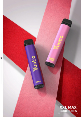 Ρωσία η καυτότερη πώληση Yuoto XXL Max 3500 επιφάνεια 9ml χονδρικό μίας χρήσης χονδρικό Ι Vape δέρματος σπειρών πλέγματος ριπών