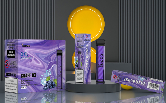 Μίας χρήσης Vape ψεκαστήρας Shisha ηλεκτρονικό Hookah μανδρών Yuoto XXL 2500puffs