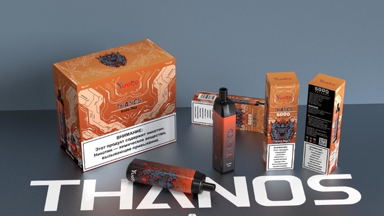 ODM Θάνος 5000 ριπή Vape ΜΗΔΕΝΙΚΆ cOem εργοστασίων Yuoto νικοτίνη που βασίζεται