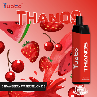 Μίας χρήσης συσκευή 5000 επαναφόρτιση Vape Shisha Hookah λοβών ODM cOem σπειρών πλέγματος Yuoto Θάνος 14ml ριπών eliquid