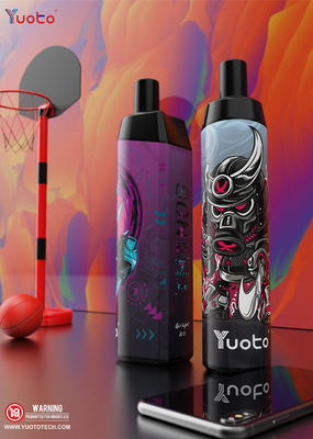 Οι μίας χρήσης Vaping Yuoto εξαρτήσεις εκκινητών ε-τσιγάρων συσκευών του Θάνου 5K εύκολες χρησιμοποιούν το χονδρικό εμπόριο εργοστασίων ψεκαστήρων